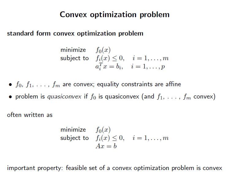 Convex Optimization - Lecture 5 - Strutive07 블로그